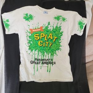 Nickelodeon vintage 90s splat city t shirt collectible